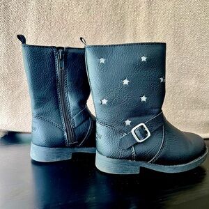 OshKosh B'Gosh Toddler Little Kids' Tamiko Fashion Boot, Black, size 7T